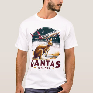 Qantas Airlines T Shirt
