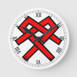 QARNNS Clock Rund Klocka