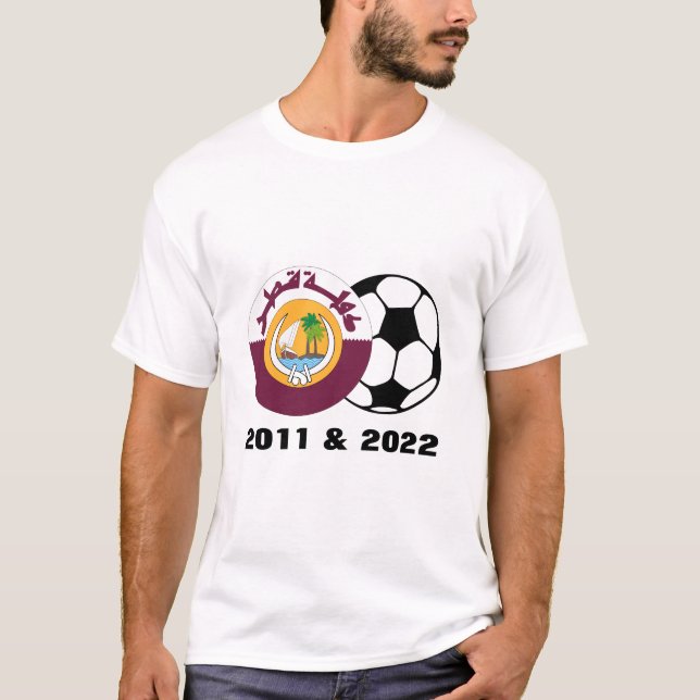 Qatar 2011 & 2022 t shirt (Framsida)