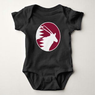 Qatar Arabian oryx Qatari National Animal Flagga T Shirt