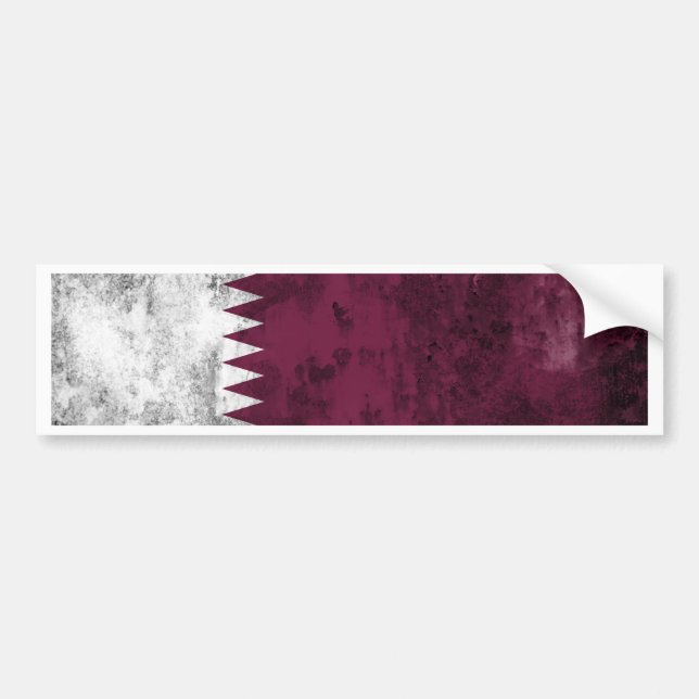 Qatar Bildekal (Framsidan)