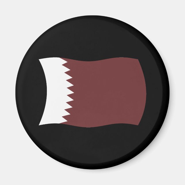 Qatar Flagg Magnet (Framsidan)