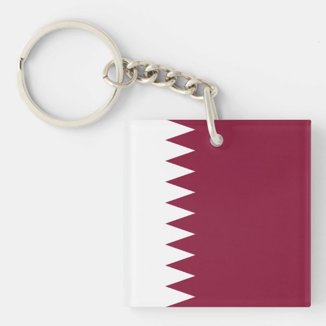 Qatar Flagga (Framsidan)