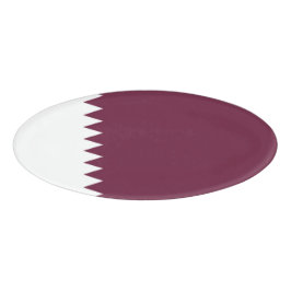 Qatar flagga