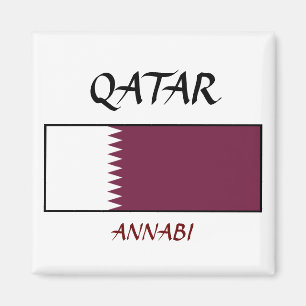 Qatar Flagga ’ANNABI’ Magnet