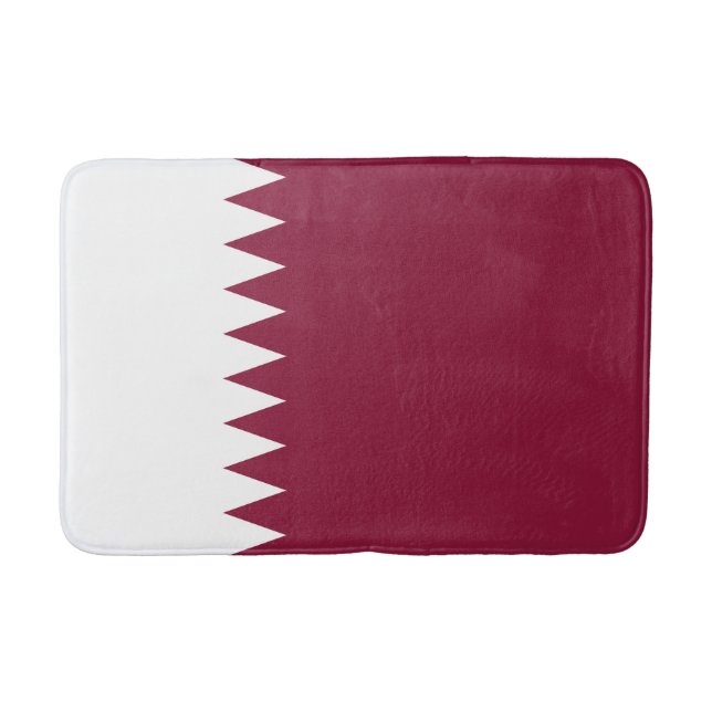 Qatar Flagga Badrumsmatta (Framsidan)