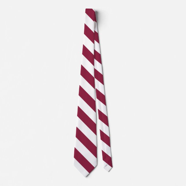 Qatar Flagga Elegant Patriotic Neck Tie Slips (Framsida)