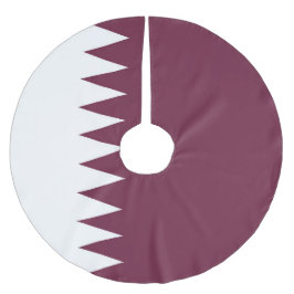 Qatar flagga julgransmatta borstad polyester