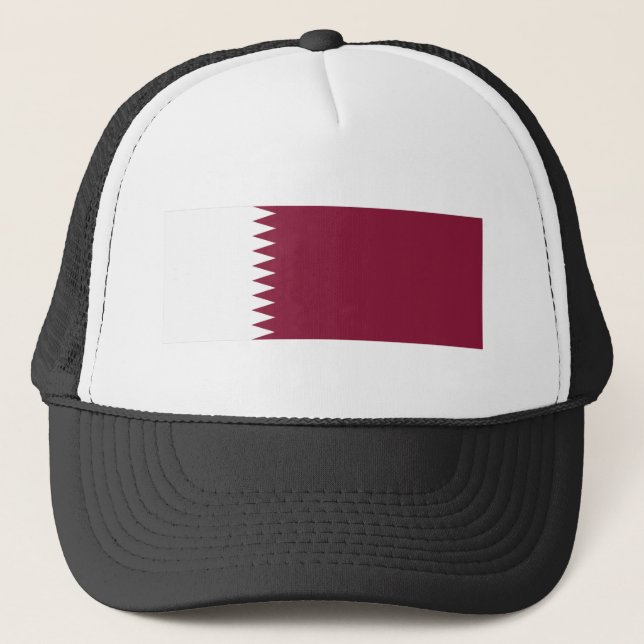 Qatar Flagga Keps (Framsida)