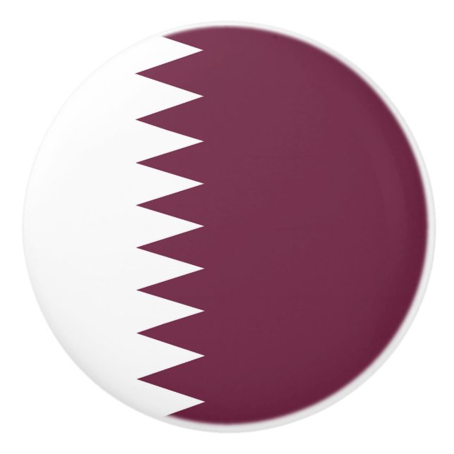 Qatar flagga knopp (Framsidan)