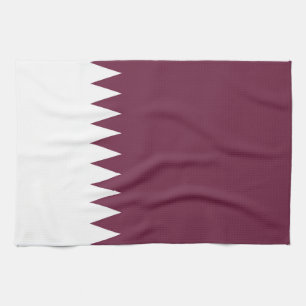 Qatar flagga kökshandduk