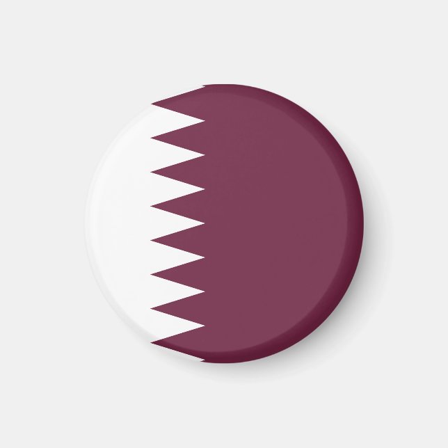 Qatar flagga magnet (Framsidan)