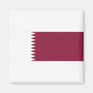 Qatar Flagga Magnet