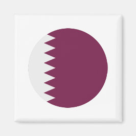 Qatar Flagga Magnet