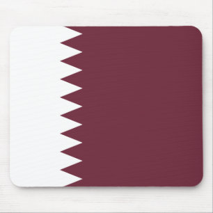 Qatar Flagga Mousepad Musmatta