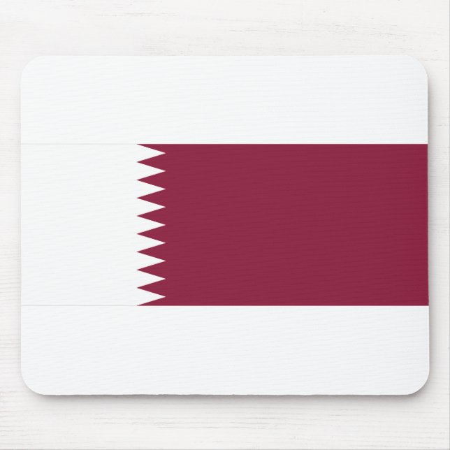 Qatar-Flagga Musmatta (Framsidan)