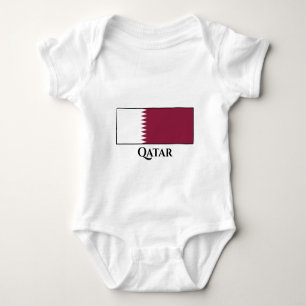Qatar Flagga T Shirt