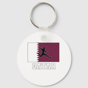 Qatar Football Soccer National Team Nyckelring