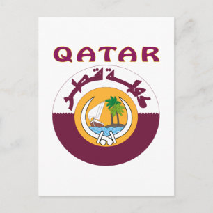 QATAR-Jacka av Arm Vykort