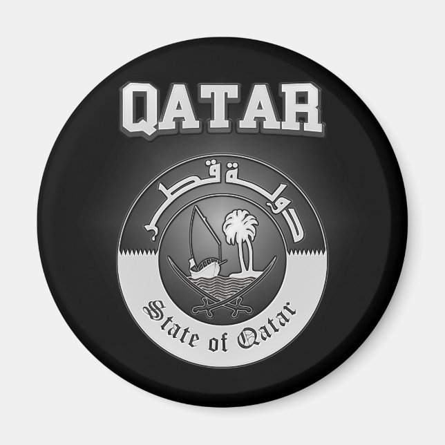 Qatar Jackar om Arm Magnet (Framsidan)
