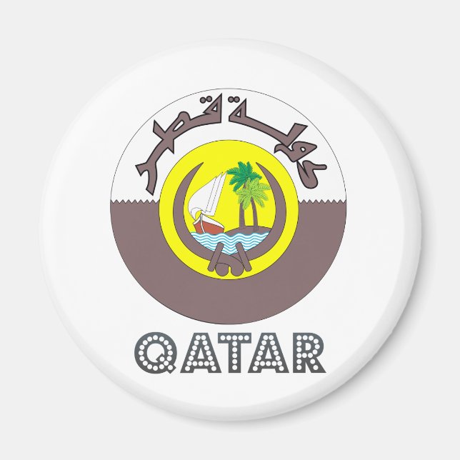 Qatar Jackar om Arm Magnet (Framsidan)