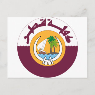 qatar jackar om arm vykort