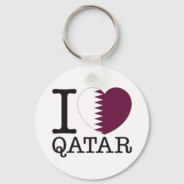 Qatar Kärlek v2 Nyckelring (Framsida)