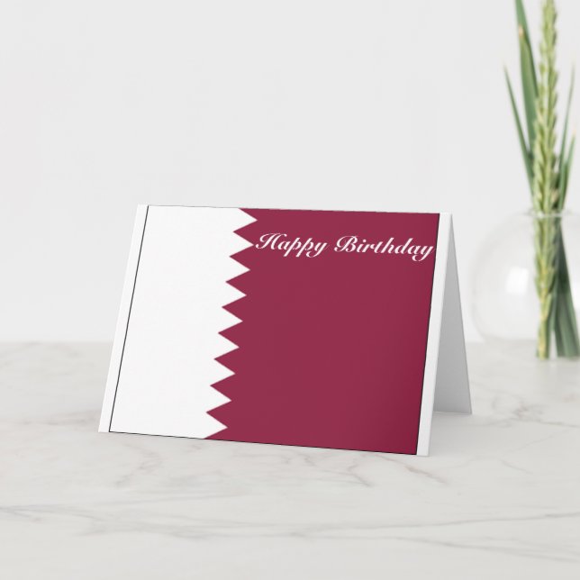 Qatar Kort (Framsida)