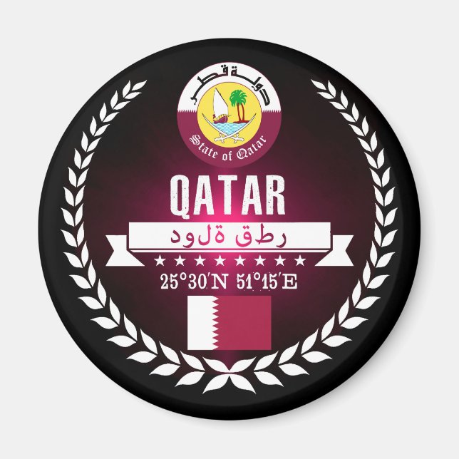 Qatar Magnet (Framsidan)