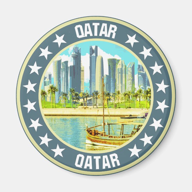 Qatar Magnet (Framsidan)