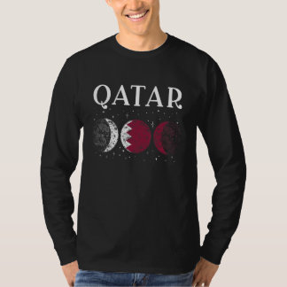 Qatar Moon Flag T Shirt