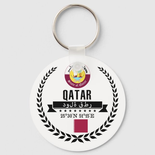 Qatar Nyckelring (Framsida)