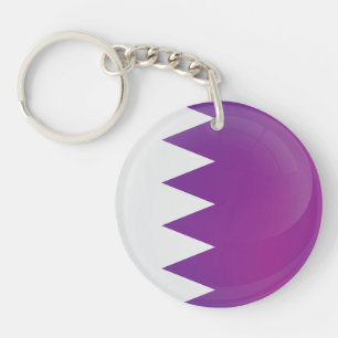 Qatar Round Icon Flagga