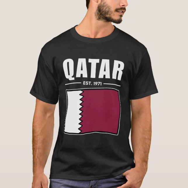 Qatar T Shirt (Framsida)