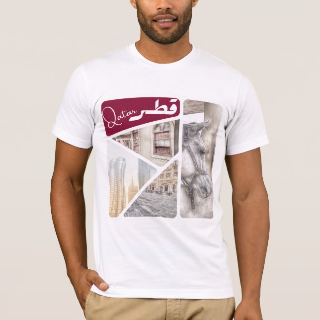 Qatar T Shirt (Framsida)