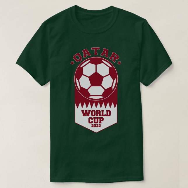 Qatar Vm 2022 T Shirt (Design framsida)