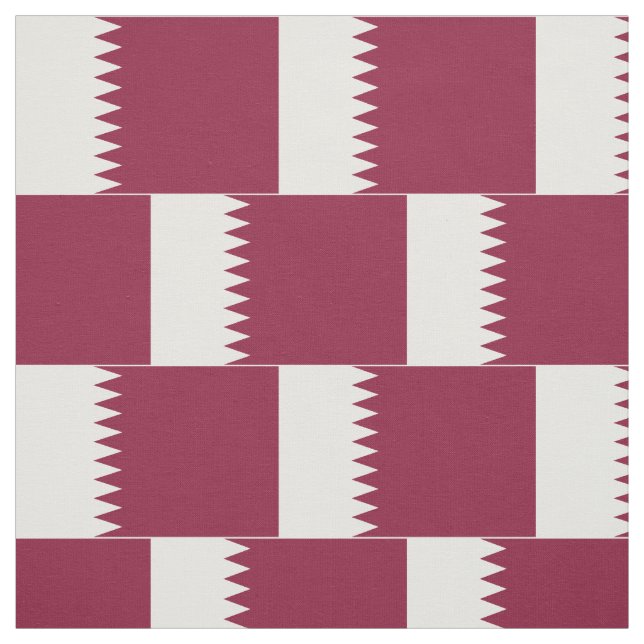 Qatarflagga Tyg (Provkarta)