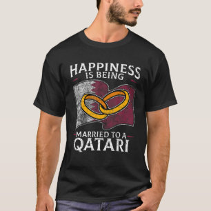 Qatari Bröllop-staten Qatar Root Heritage Marrie T Shirt