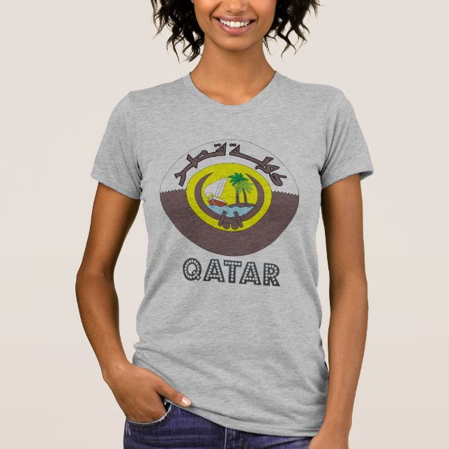 Qatari Emblem T-shirt (Framsida)