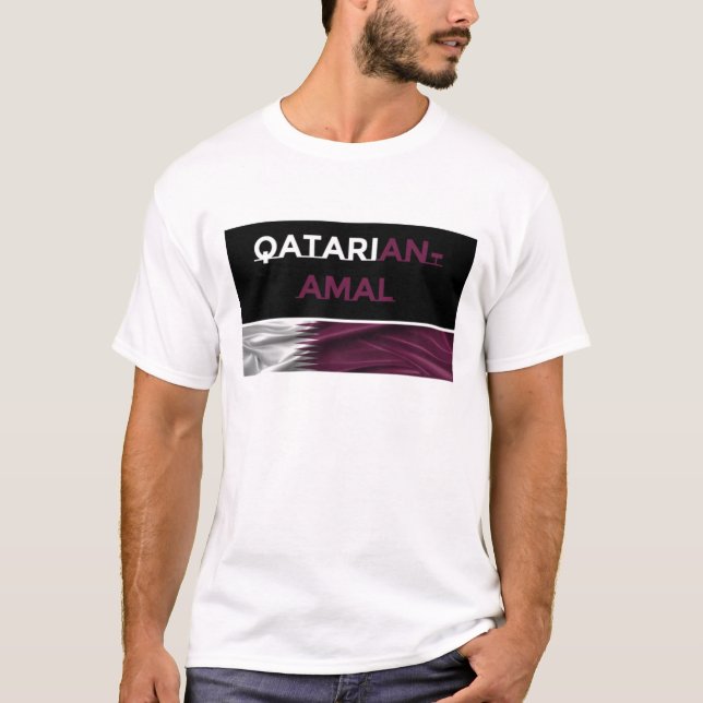 Qatarian-Amal Manar T Shirt (Framsida)
