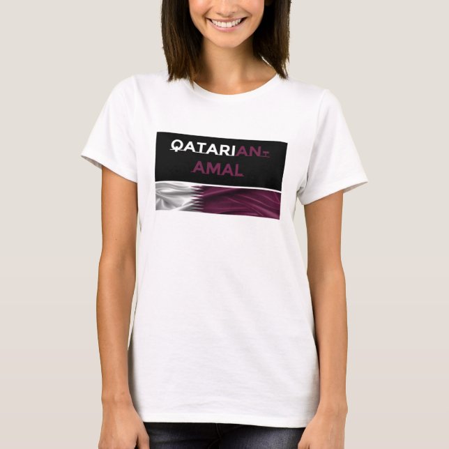 Qatarian-Amal Women T Shirt (Framsida)