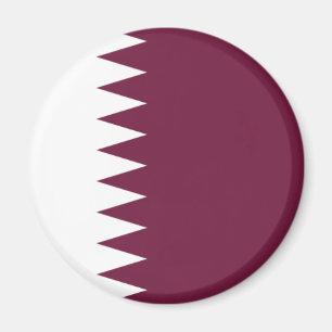 Qatarisk flaggamagnet magnet