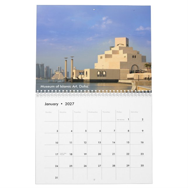 Qatarisk kalender (Jan 2027)