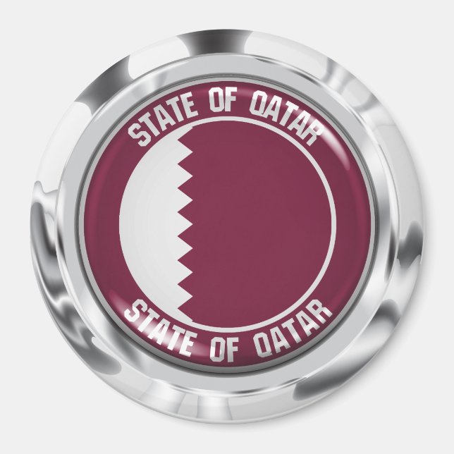 Qatarrunda Emblem Magnet (Framsidan)