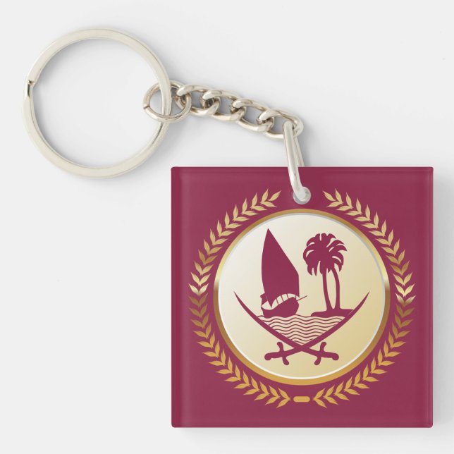 Qatars emblem (Framsidan)