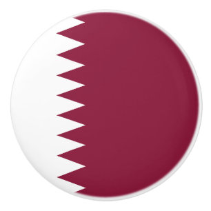 Qatars flagga knopp