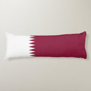Qatars flagga kroppskudde