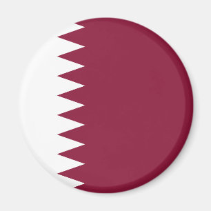 Qatars flagga magnet