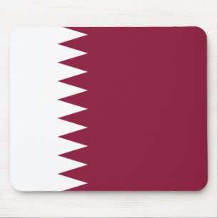 Qatars flagga musmatta