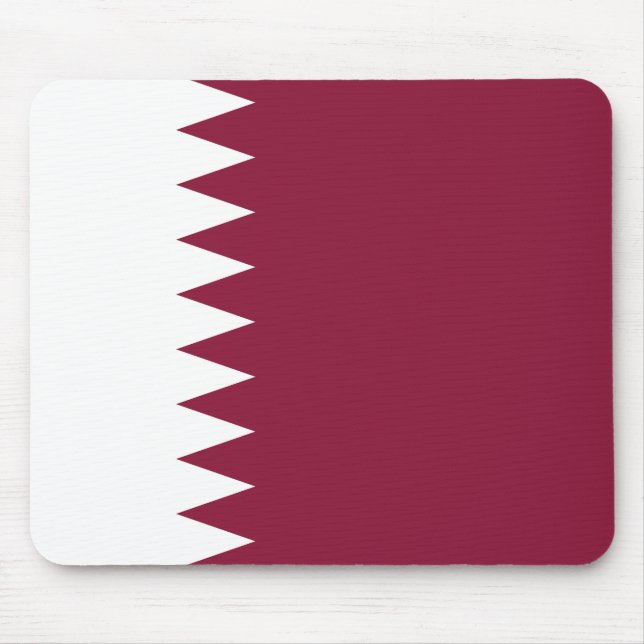 Qatars flagga musmatta (Framsidan)
